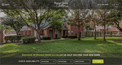 Desktop Screenshot of prairiecreekvillas.com